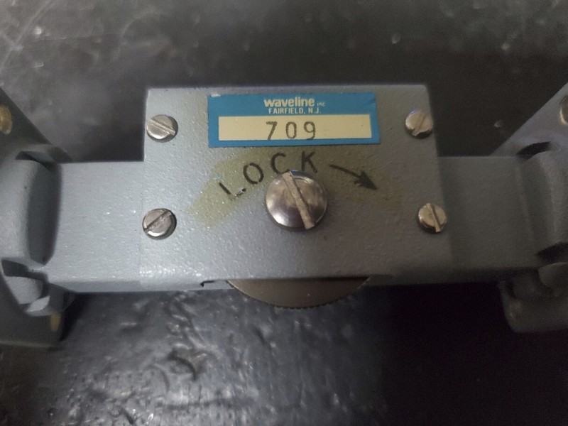 Waveline 709 (WR-62) 12.4-18 GHz, 0-60 dB, 2 W, Rotary Vane Attenuator