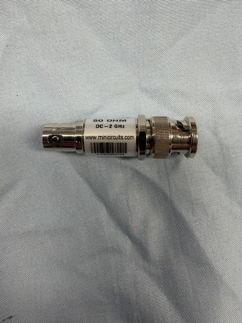 Mini-Circuits 10 dB Attenuator HAT-10+ BNC 50 Ohm 2GHz 15542 gallery