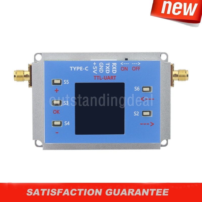 9K-8GHz Digital Programmable Controlled Attenuator Module 60dB TFT Display os67 gallery