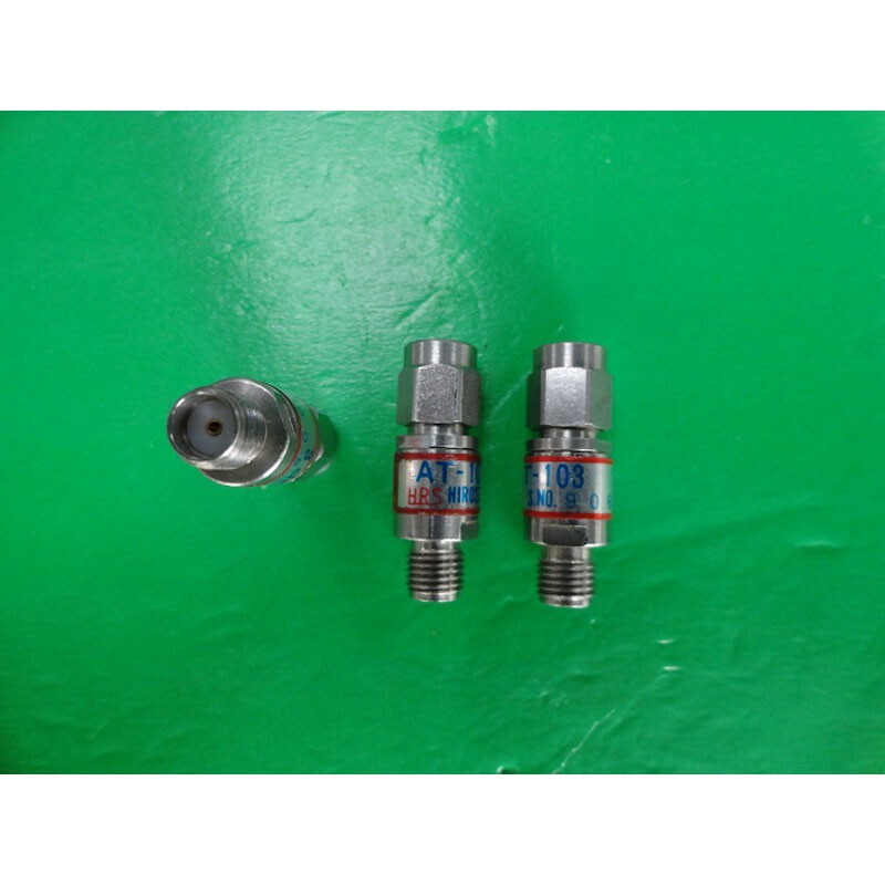 Secondhand AT-103 DC-18GHz RF Attenuator 3dB 2W Coaxial Fixed With SMA for HRS