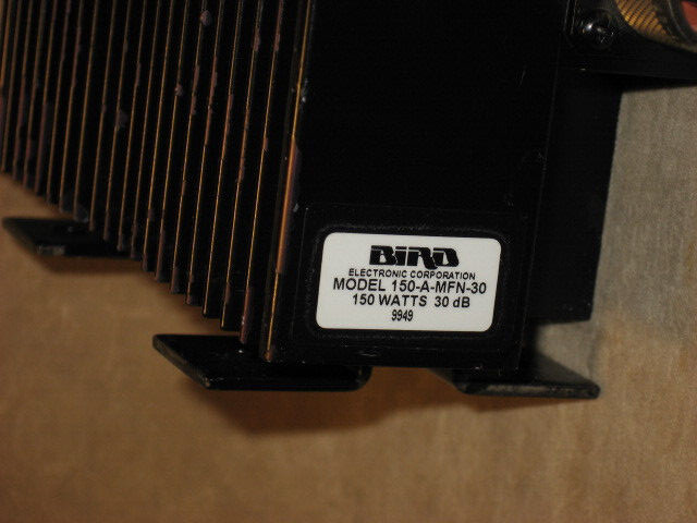Bird 150-A-MFN-30 Bi-Directional RF Power Attenuator, 150W 30dB gallery