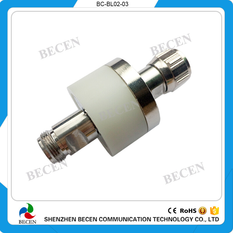 2pcs/lot N male to female DC Block DC-2.5GHZ 50ohm 200W 3000V RF coaxial Power gallery