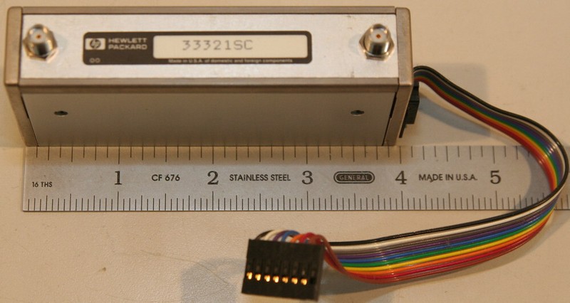 Agilent/HP 33321SC Programmable Attenuator DC-4 GHz, 0-70 dB, 10 dB steps