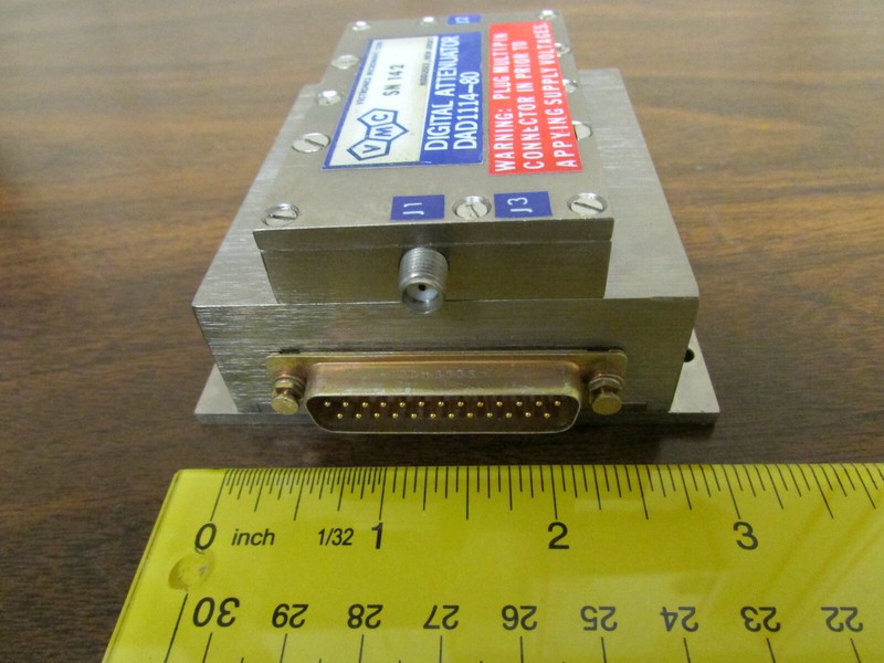 VMC/Avantek Attenuator DAD1114-80 80dB Digital Control RF Microwave gallery