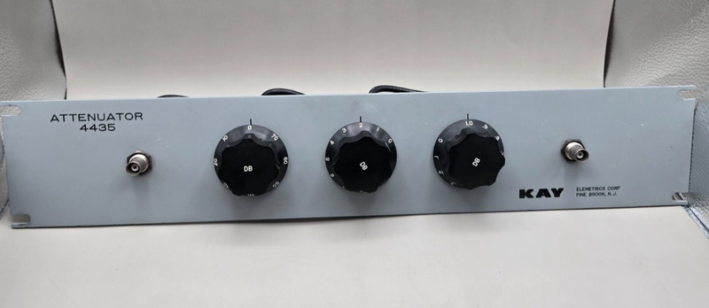 Kay Elemetrics 4435 Rack Mount Dial Attenuator Not Tested