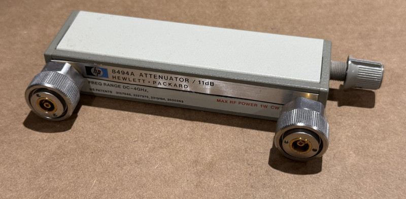 HP / Agilent 8494A Attenuator 11dB DC-18GHz