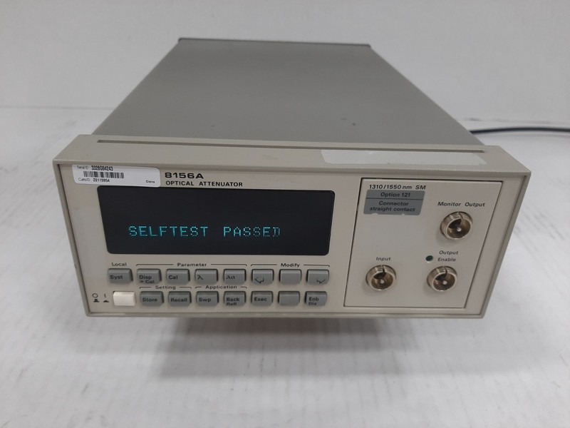 Agilent 8156A Optical Attenuator with Option: 121 gallery