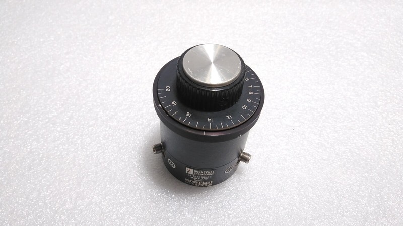 [Used] WEINSCHEL / 910-20-11 / SMA Variable Attenuator, DC-4.2GHz, 20dB