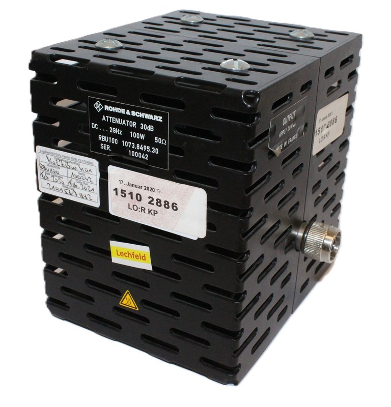 Rohde & Schwarz RBU100 100W 2GHz 30dB Attenuator
