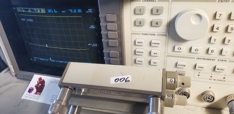 HP 3561A Dynamic Signal Analyzer FULLY WORKING Bright CRT 100kHz 80dB Vibration gallery