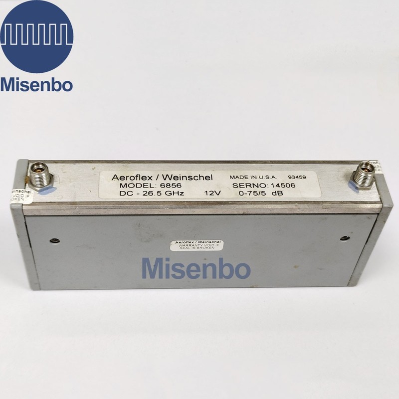 Aeroflex/Weinschel 6856 Programmable Step Attenuator DC-26.5GHz 12V 0-75/5dB gallery