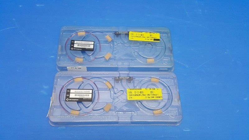 2x JDS Uniphase WD1315U+1A00ANC1.5 (1) WD1315U-Z00080 (1) WDM Coupler