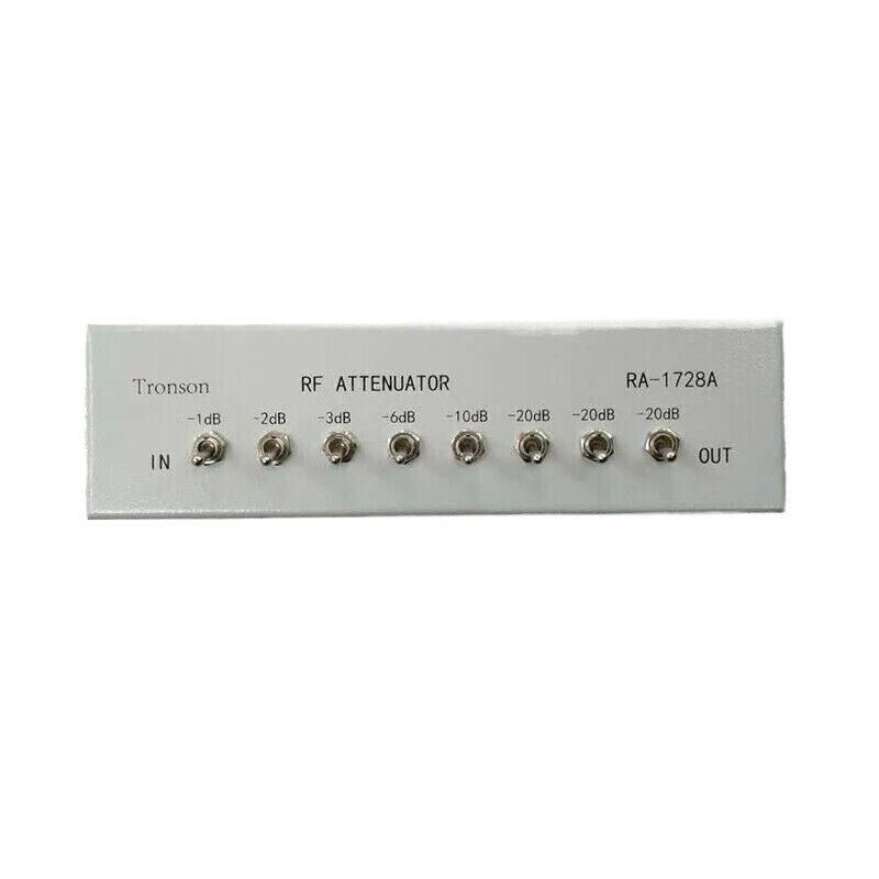 RA-1728A VARIABLE/ STEP ATTENUATOR 50 OHM 0- 82DB for Ham Radio Transmitter gallery