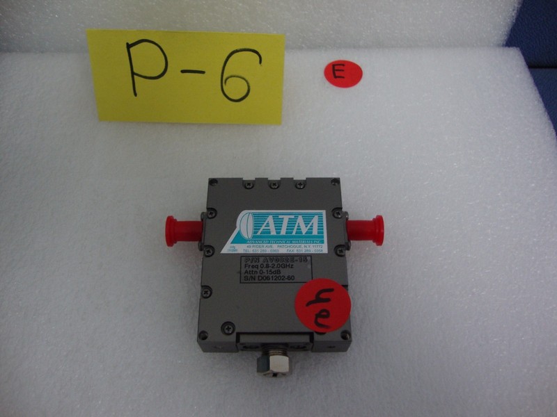 ATM AV082E-15 850 MHz to 2.7 GHz 15 dB, Continuously Variable Attenuator