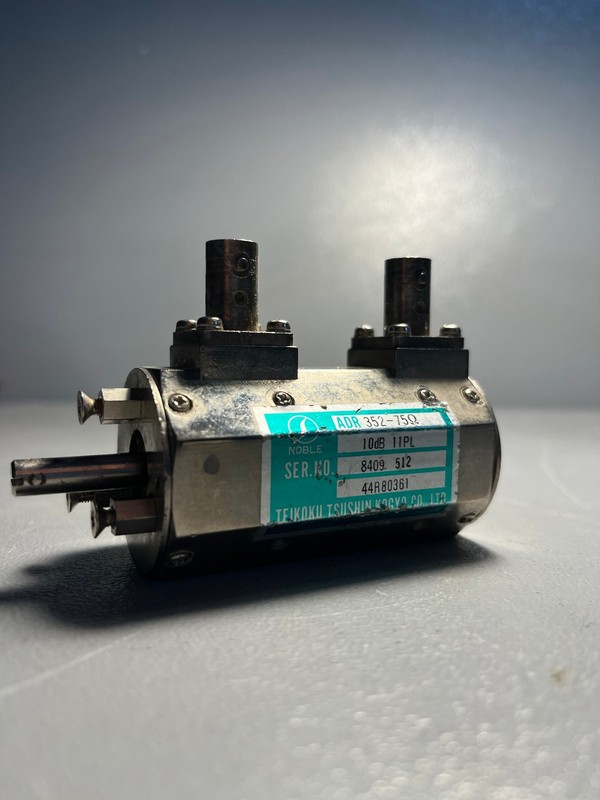 Noble ADR-352-75Ω 10 dB Rotary RF Attenuator 75 Ω Coax gallery
