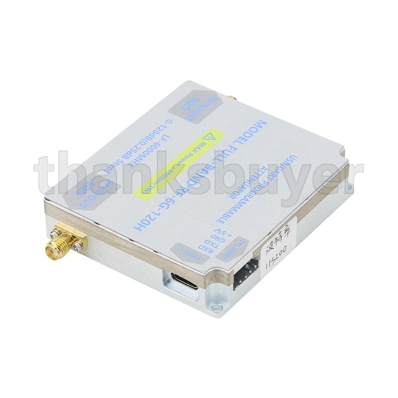 LF-6GHZ-120DB Bidirectional Digital Control RF Attenuator+TFT Main Control Board gallery