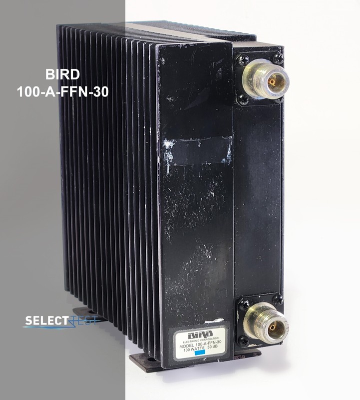 BIRD 100-A-FFN-30 100 WATTS, 30 dB RF BI-DIRECTIONAL ATTENUATOR *LOOK* (REF.: J)