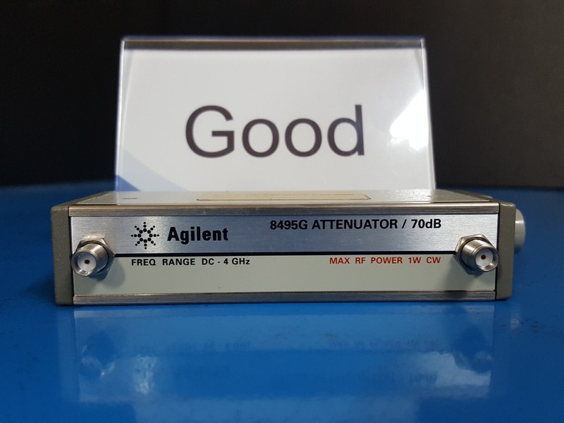 Agilent 8495G: Program Step Attenuator DC-4Ghz 70 dB (Opt. 002 011) – 4340