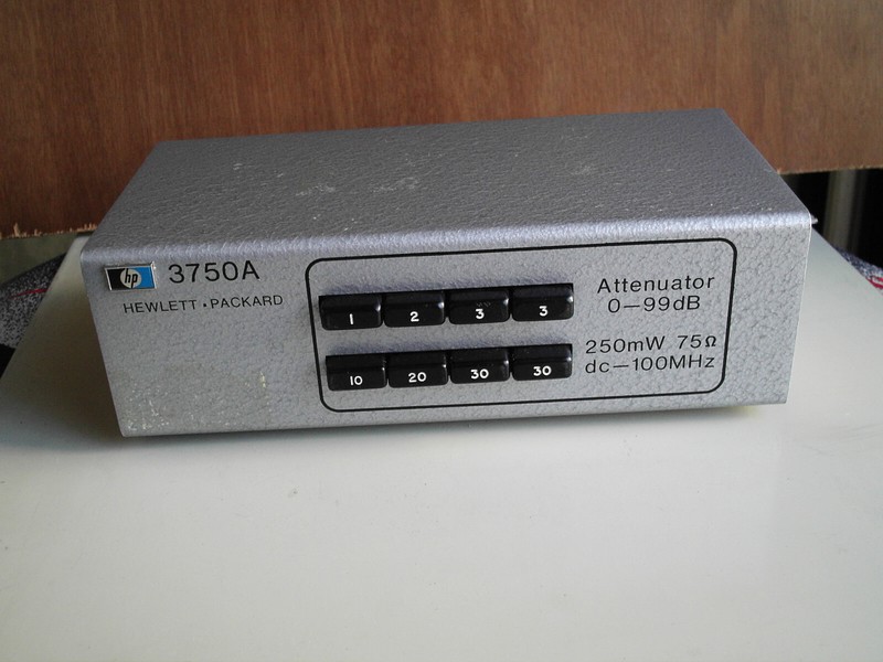 HP 3750A 0-99db attenuator gallery