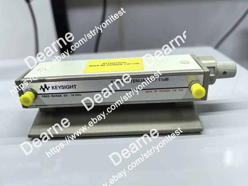 1 PCS HP Agilent Keysight 8496B Attenuatore 18 GHz 110 dB 10 dB step Attenuator