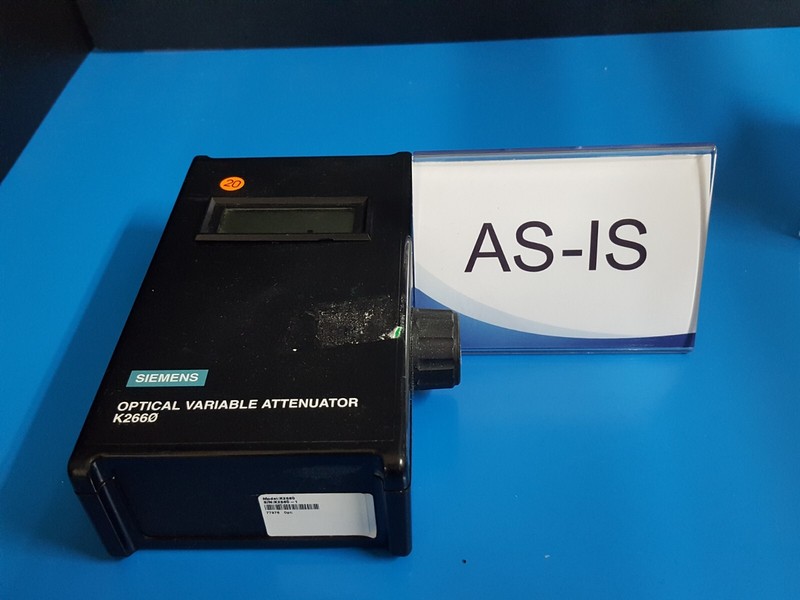 Siemens_K2660: Optical Variable Attenuator, AS-IS (1)