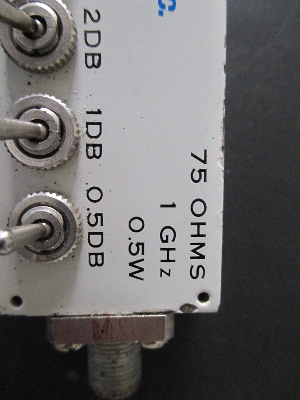 ComSonics, Inc. Model 905 102.5DB Selectable Strip Variable Attenuator gallery