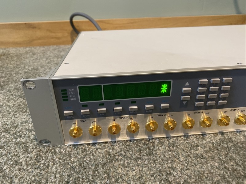 AEROFLEX 6930 PROGRAMMABLE ATTENUATOR DC - 6 GHz, 103 dB/1dB gallery