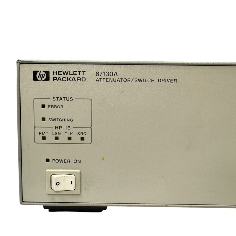 HP Hewlett Packard 87130A Attenuator / Switch Driver gallery
