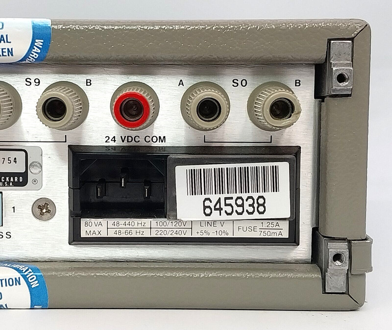 HP (Agilent) 11713A Attenuator / Switch Driver (S/N: 2223A01754) Clean & Tested gallery