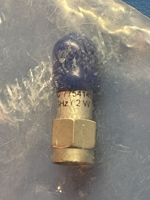 Huber+Suhner 6618.19.AC SMA coaxial attenuator, 18 dB, 2 W, 3 GHz gallery