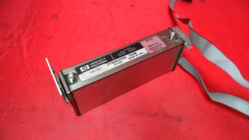 HP – Agilent – Keysight 5086-7822 70 dB Attenuator, 24V, used in the 8560A, 8561