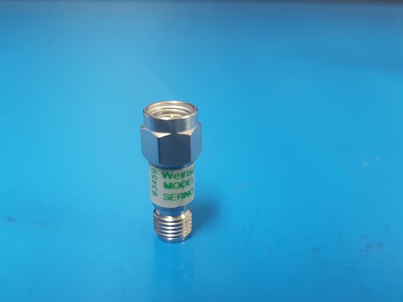 Weinschel 3T-10: Coaxial RF Attenuator, DC-12.4GHz, 10dB, SMA(M-F) (Y8568) gallery