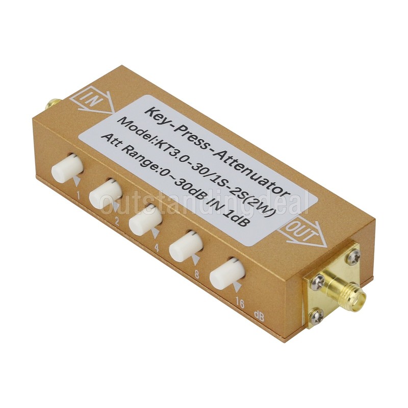 2W SMA-KK Type 0-3GHz RF Adjustable Attenuator Digital Step RF Attenuator ot25 gallery