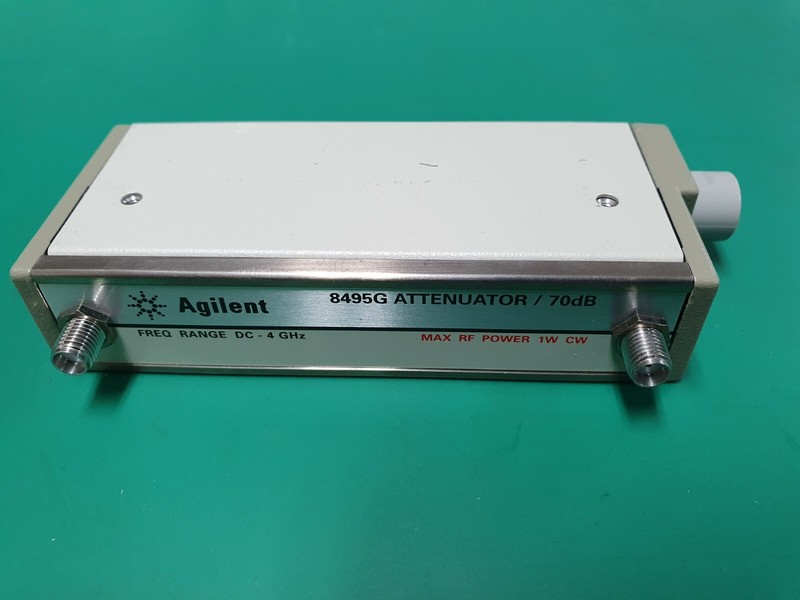 Agilent 8495G: Program Step Attenuator DC-4Ghz 70 dB (Opt. 002 011) gallery