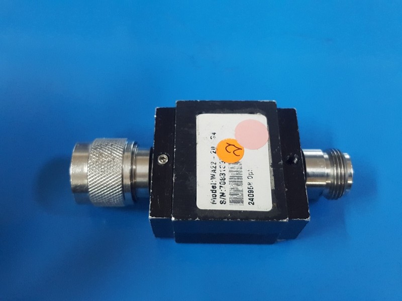 Weinschel Associates WA22-20-34: Fixed Coaxial Attenuator, DC-8.5GHz (1337) gallery