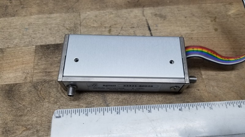 Agilent HP 33321-60026 DC-3GHz 70dB 5V Programmable Step Attenuator #3 gallery