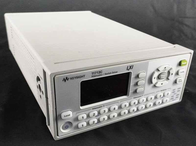 HP - Agilent - Keysight 11713C LXI-Compliant Attenuator/Switch Driver Lot A gallery