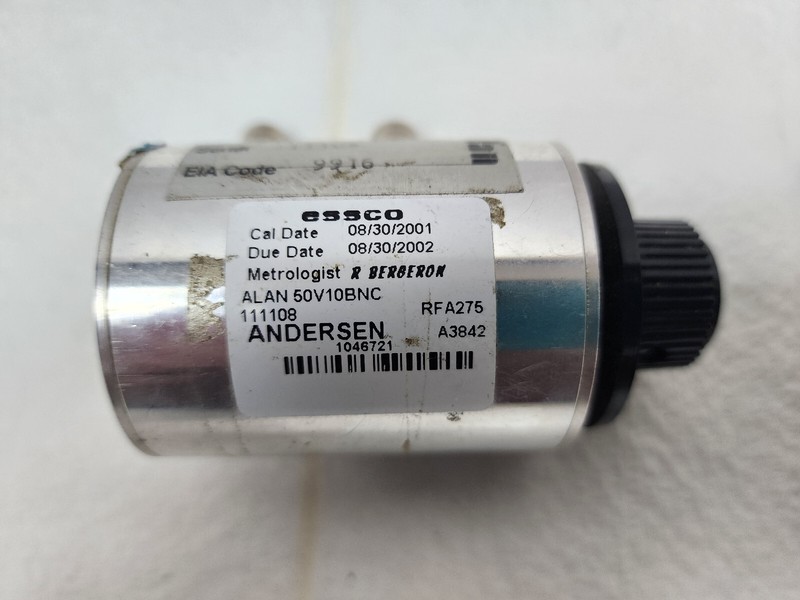 ALAN 50V10 50V10BNC RFA275 ATTENUATOR - USED gallery
