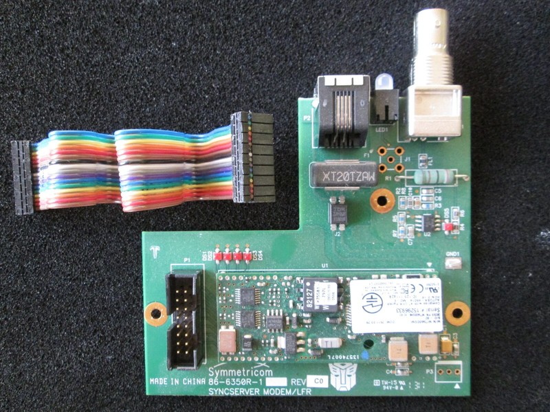 Symmetricom 86-6350R-1 Syncserver modem/LFR Low Frequency Receiver