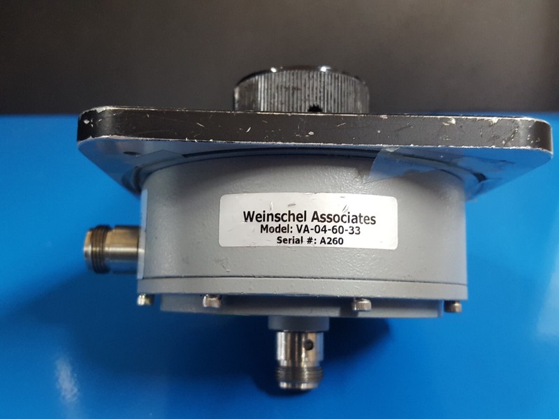Weinschel VA-04-60-33: 4GHz, Variable Attenuator, 60dB Range, AS-IS (A260-2) gallery