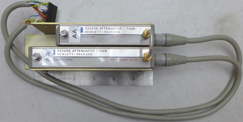 Attenuator Set Agilent/HP 33320G(8494G) and 33321G(8495G) w/Viking Cables #5