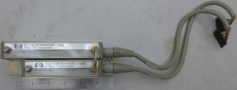 Attenuator Set Agilent/HP 33320G(8494G) and 33321G(8495G) w/Viking Cables #2