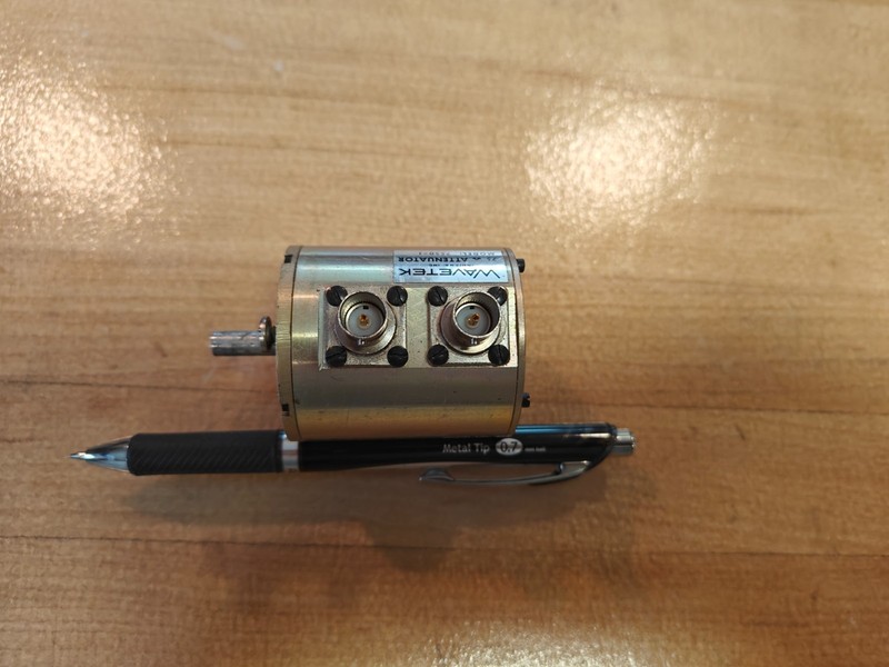 Wavetek 7550 75 ohm Step Attenuator 0-10 dB in 1 dB steps. BNC Female from 1062 gallery