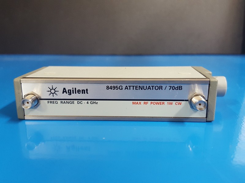 Agilent 8495G: Program Step Attenuator DC-4Ghz 70 dB, W/Opt. 002 (0588) gallery