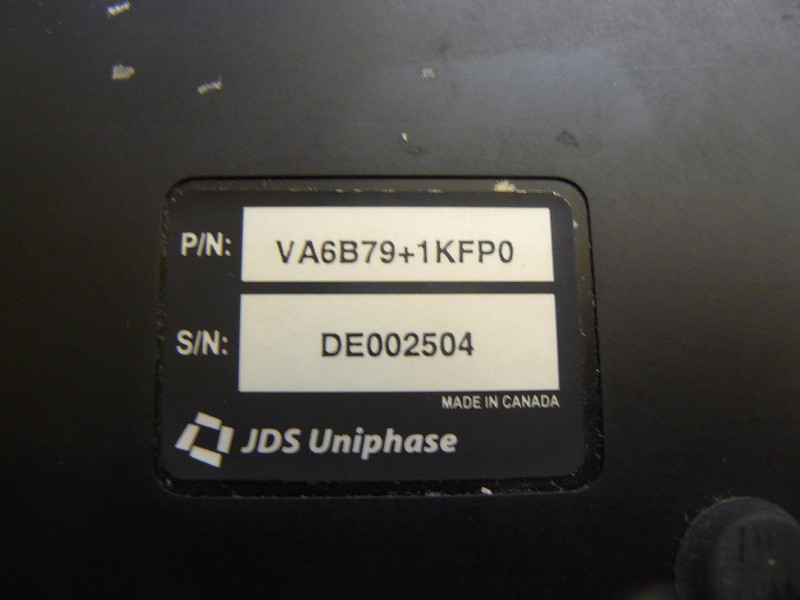 JDS UNIPHASE VA6B PRECISION VARIABLE ATTENUATOR VA6B79+1KFP0 gallery