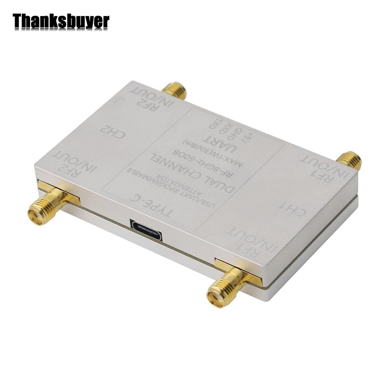 LF-8GHz Dual CH RF Attenuator Module SMA Female+Offline Main Control Module+TTL gallery