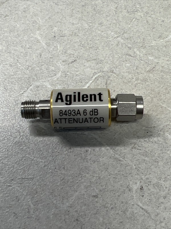 Agilent 8493A 6 dB RF Attenuator 12 GHz SMA conn. 90 Day Warranty