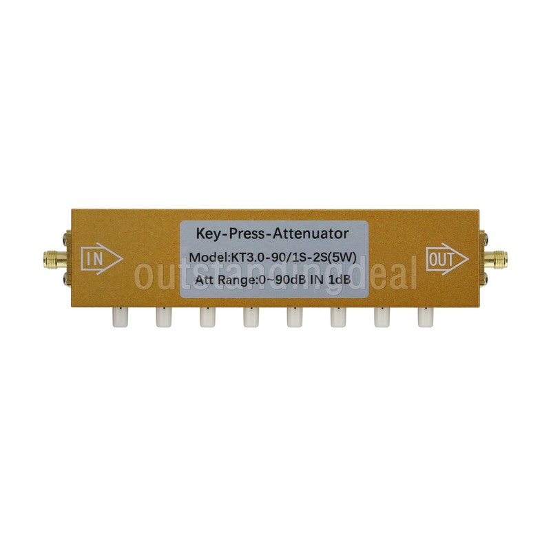 5WSMA - KK 0-90dB 0-3GHz RF 0-90dB Adjustable Attenuator High Quality Attenuator gallery