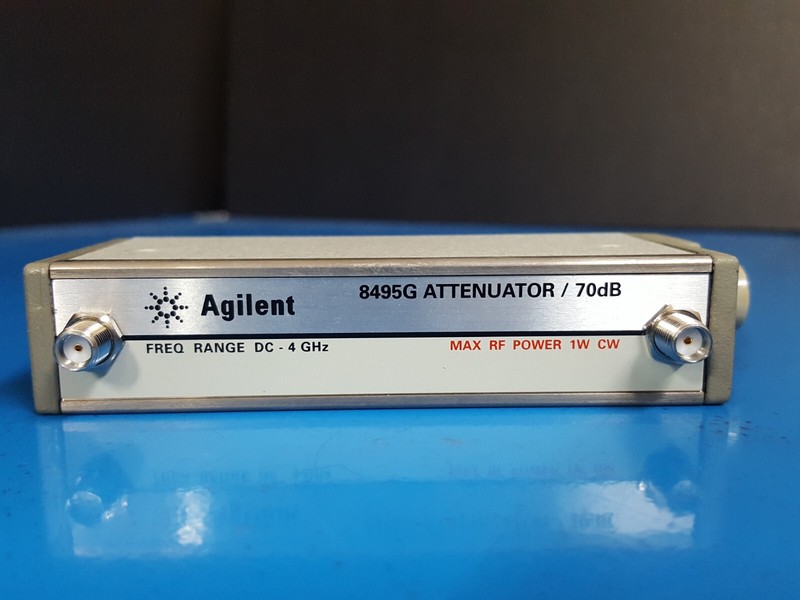 Agilent 8495G: Program Step Attenuator DC-4Ghz 70 dB (Opt. 002 011) - 0111 gallery