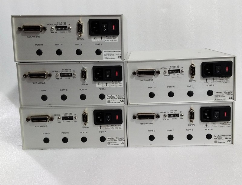 AEROFLEX 8310-352-4-T -6 GHz Quad Channel Programmable Attenuator - 5 QTY gallery